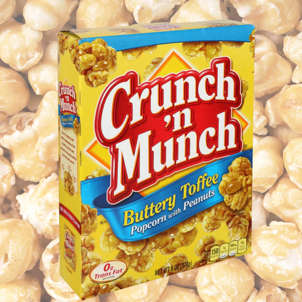 Buttery Toffee Popcorn with Peanuts, 6 oz Box, 12-Pack with Storage Carrier T56042