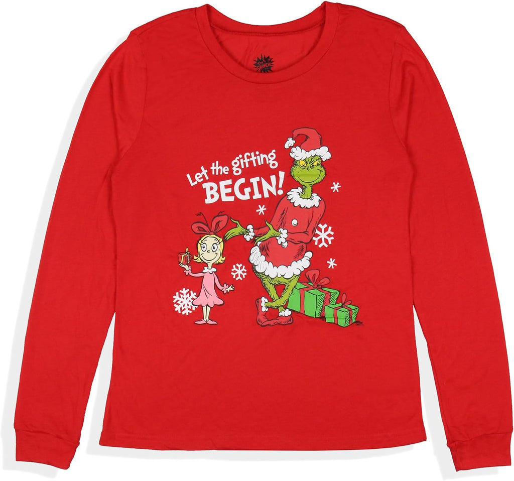Women's Grinch Lounge Pajama Sleep Set X184