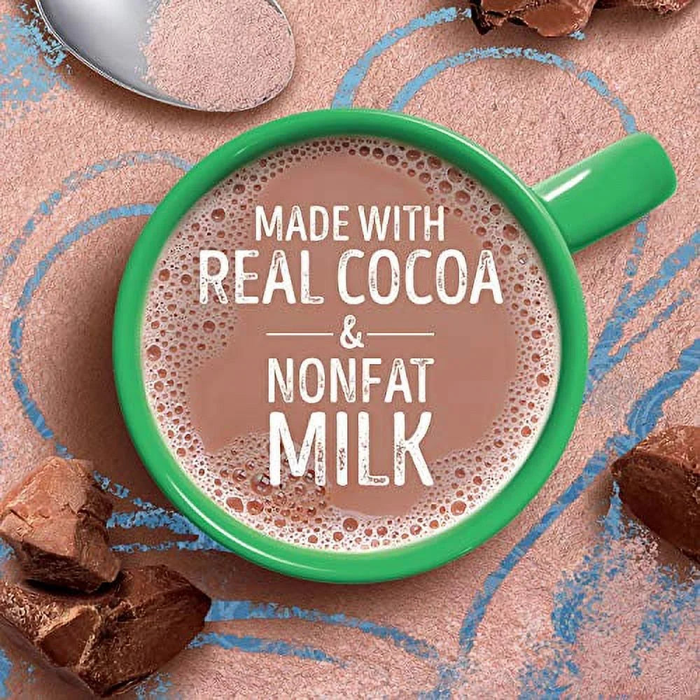 Milk Chocolate No Sugar Added Hot Cocoa Mix, 0.73 oz. 8-Count (Pack of 12) H639