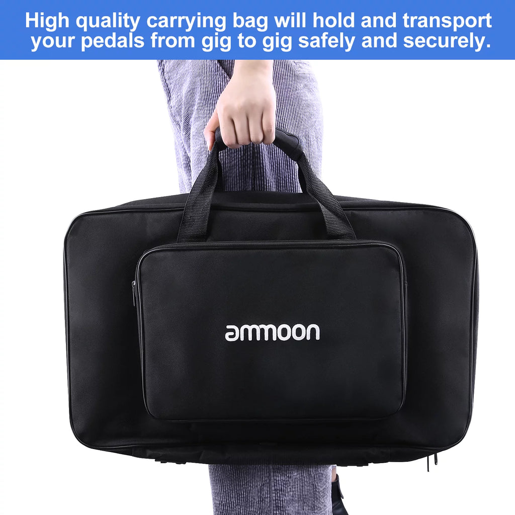 Large Guitar Effect Pedal Board Aluminum Alloy with Carry Bag G544216