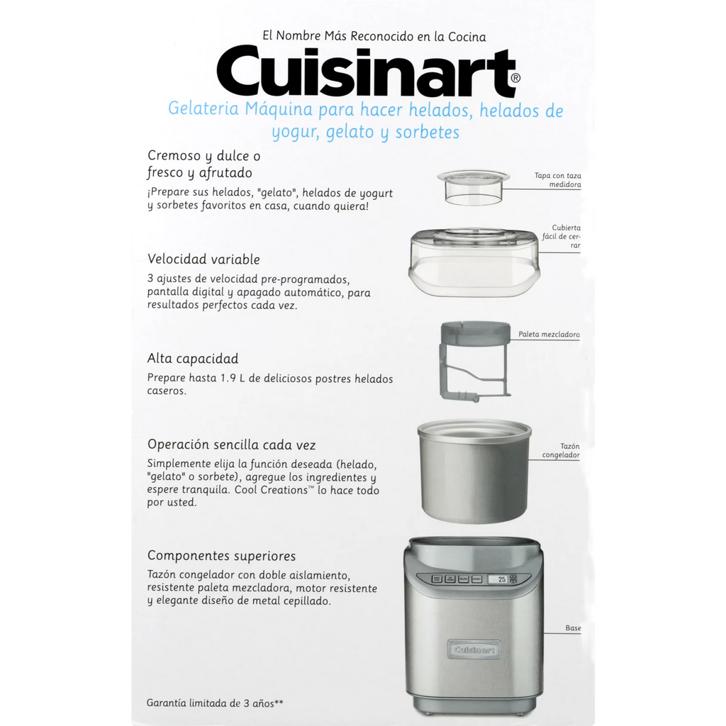 Ice Cream Maker, Silver M398860