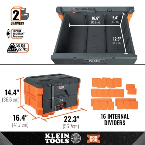 Modular 3-Drawer Toolbox with Ball Bearing Slides R23199