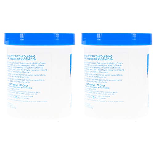Moisturizing Skin Cream for Sensitive Skin, 4 oz (Pack of 2) B6980