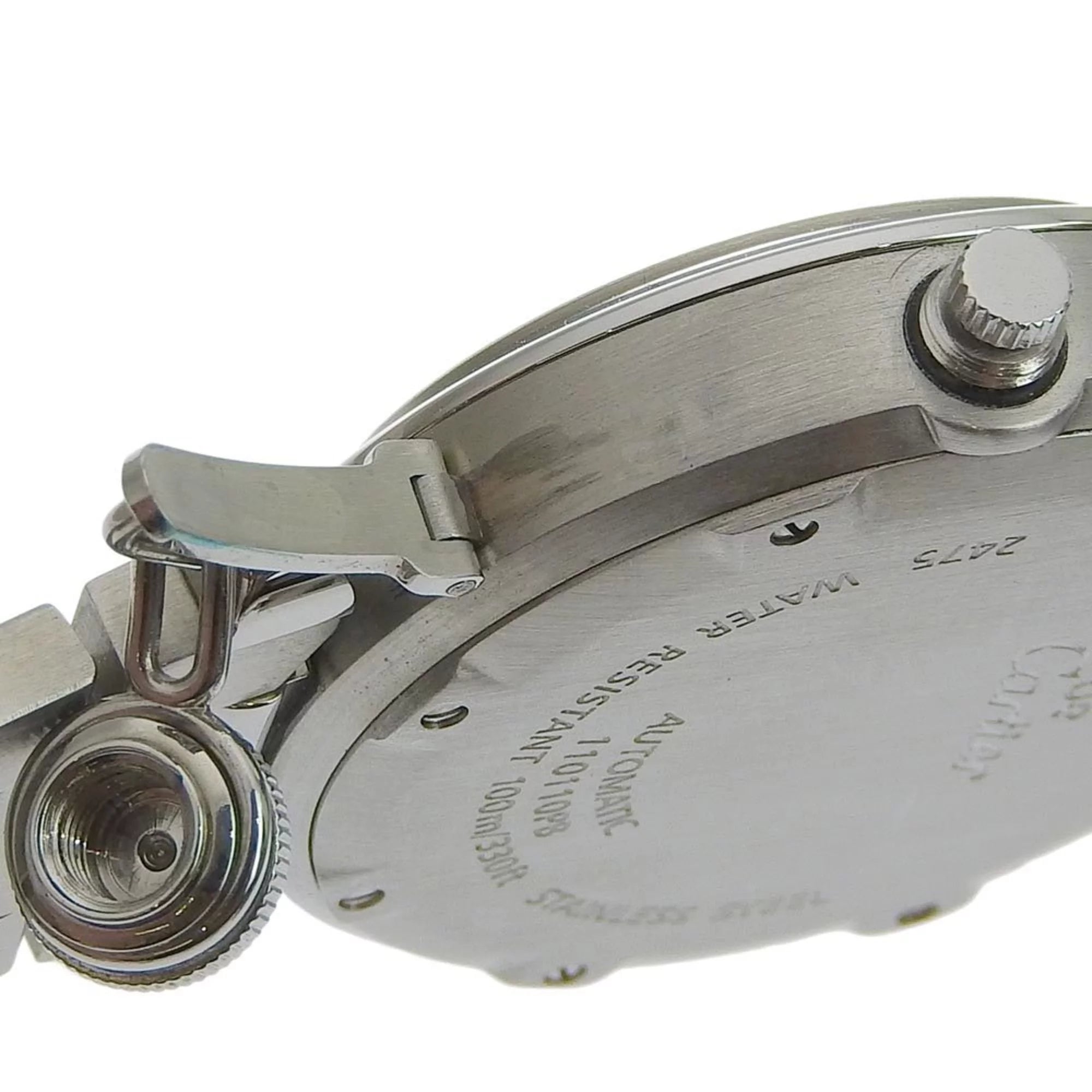 Men's Automatic Stainless Steel Watch with Navy Dial C397544