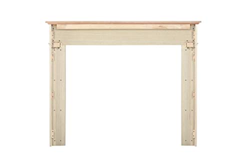 Fireplace Mantel Surround, Interior Width 56", Unfinished J902