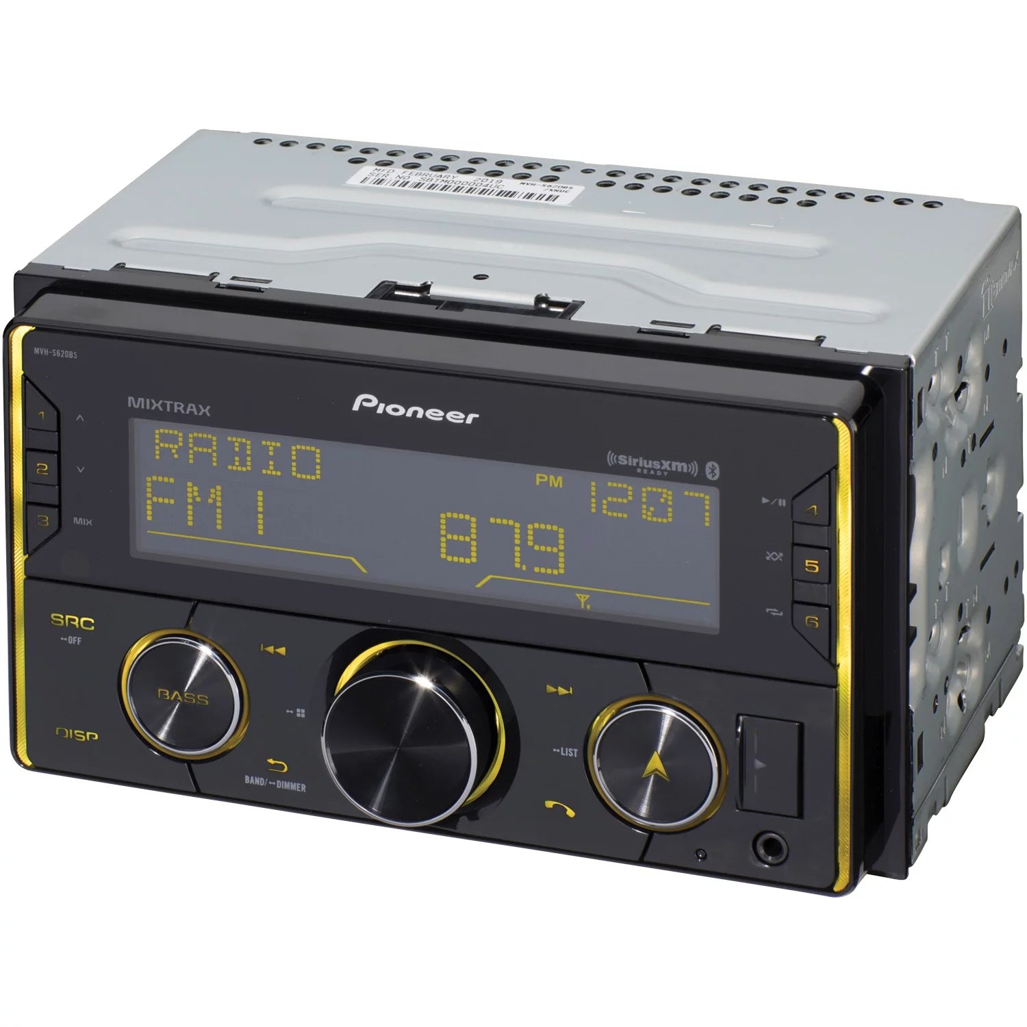 Double-DIN Digital Media Receiver with Bluetooth and SiriusXM Ready H73595