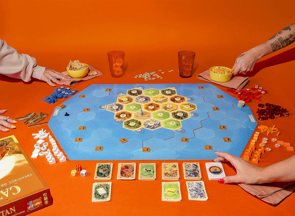 Treasures, Dragons and Adventurers Scenario Expansion - Strategy Board Game for Family, Ages 12+, 3-4 Players A673