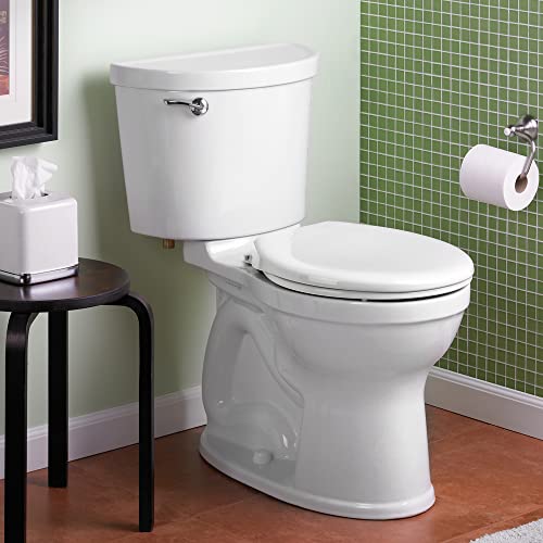 Two-Piece Round Front Toilet with Slow-Close Seat, Chair Height, 1.28 GPF K660