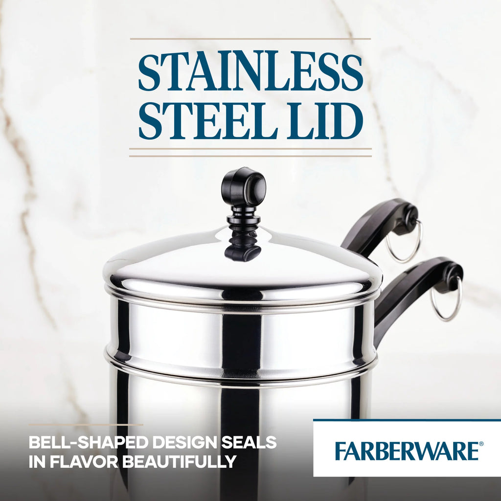 Stainless Steel Covered Saucepan 2 Qt Y181786