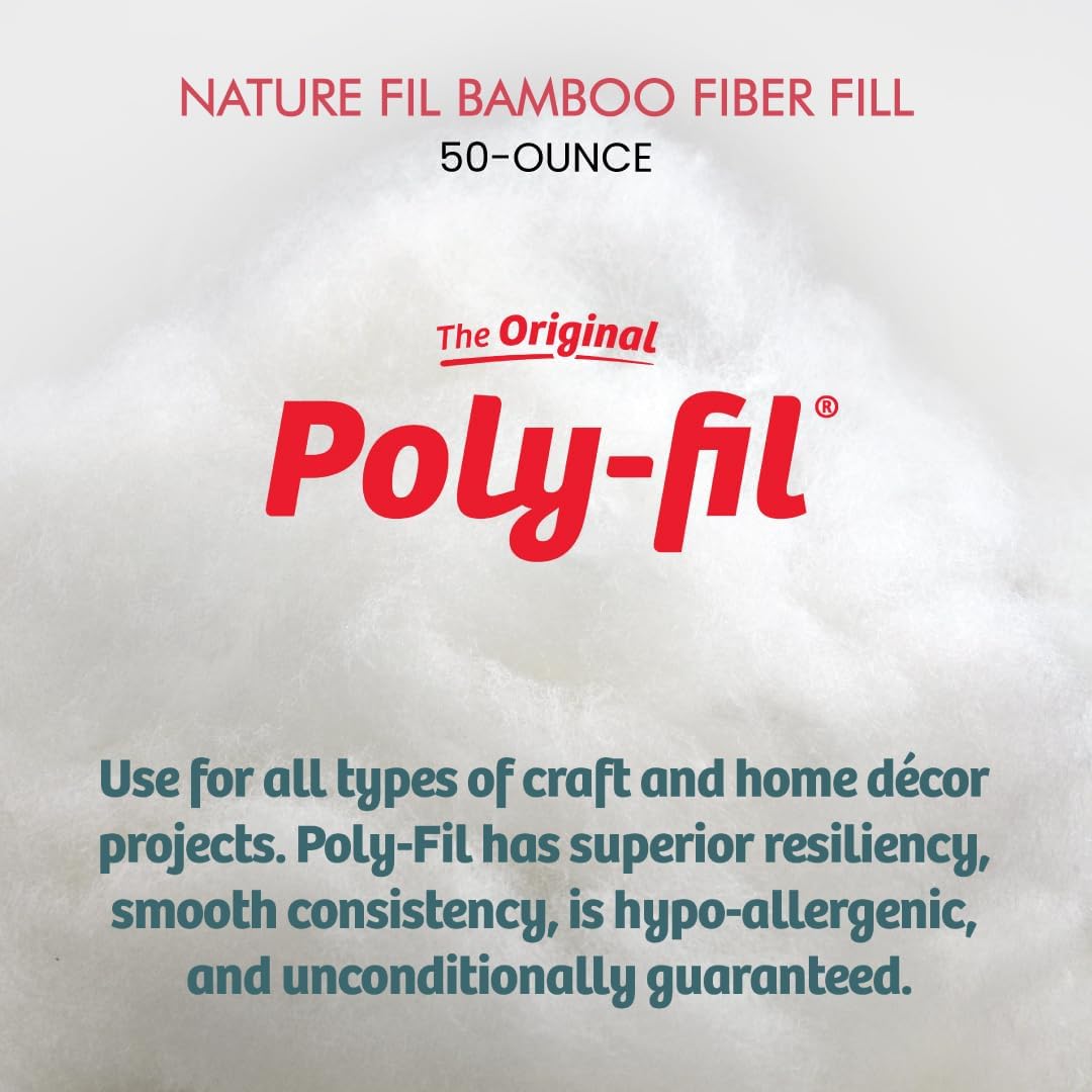 Bamboo Fiber Fill, 50-Ounce R5525