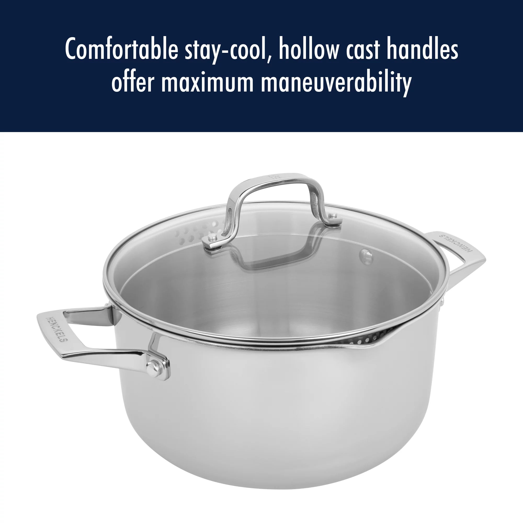Stainless Steel Dutch Oven with Lid U1139