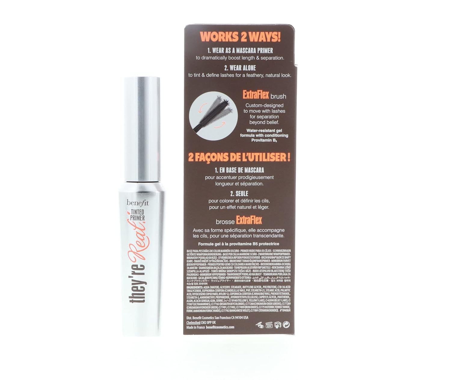 Tinted Lash Primer for Natural Feathery Look F73263