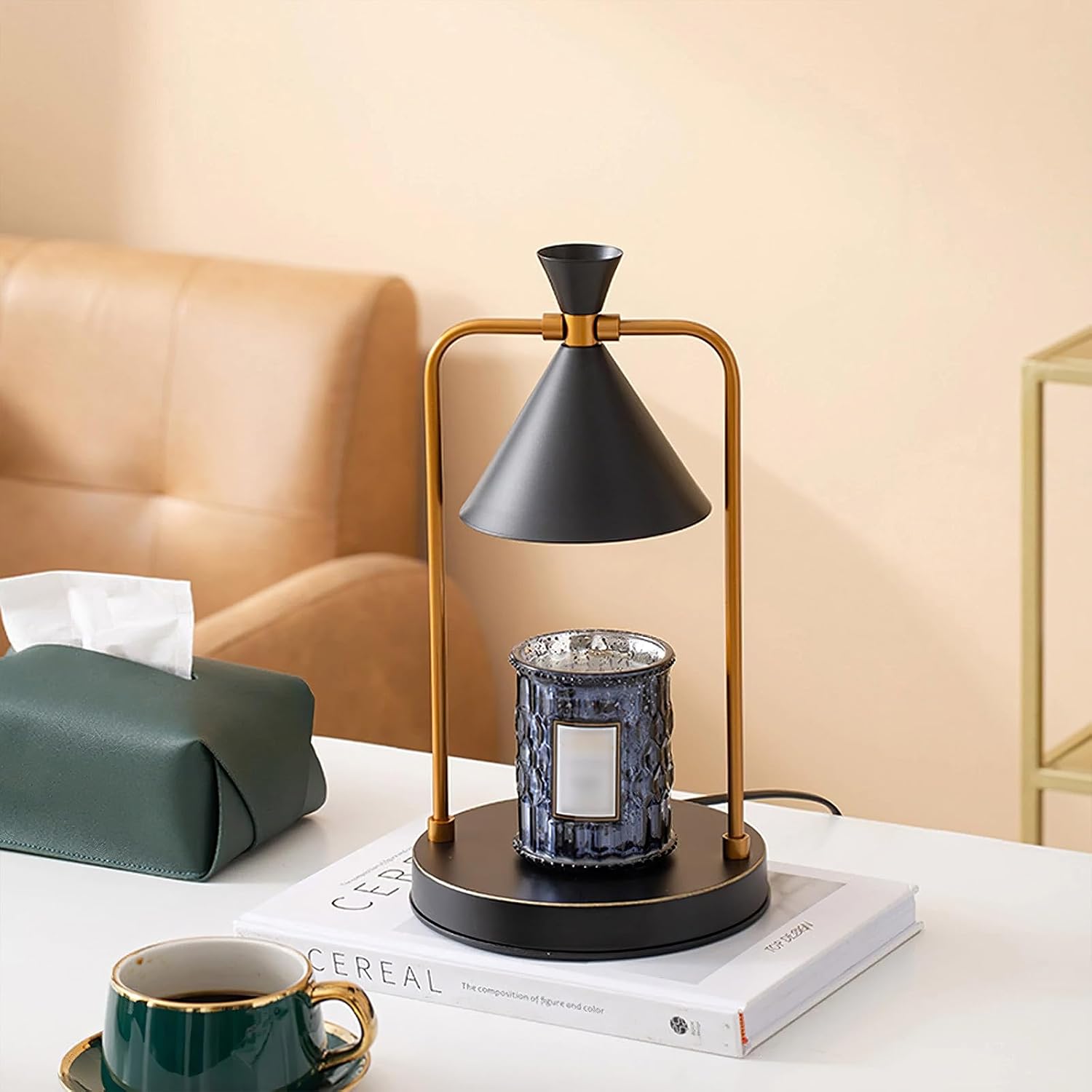 Candle Warmer Lamp with Timer, 3-Speed Dimming, 2 Bulbs Included U942699