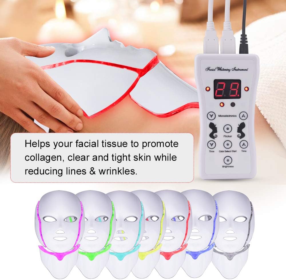 7 Colors Face and Neck Micro-Current Beauty Device T188