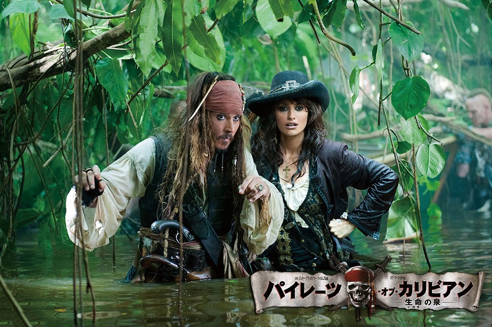 Pirates of the Caribbean: DVD 4 Movie Collection L3392