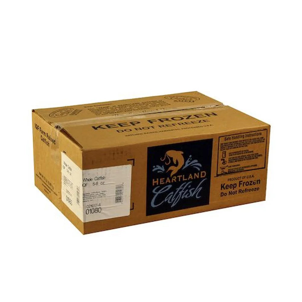 Whole Dressed Catfish, 5 to 8 Ounce, 15 Pound B346