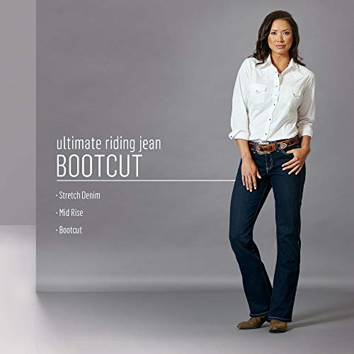 Women's Mid Rise Boot Cut Riding Jean B550