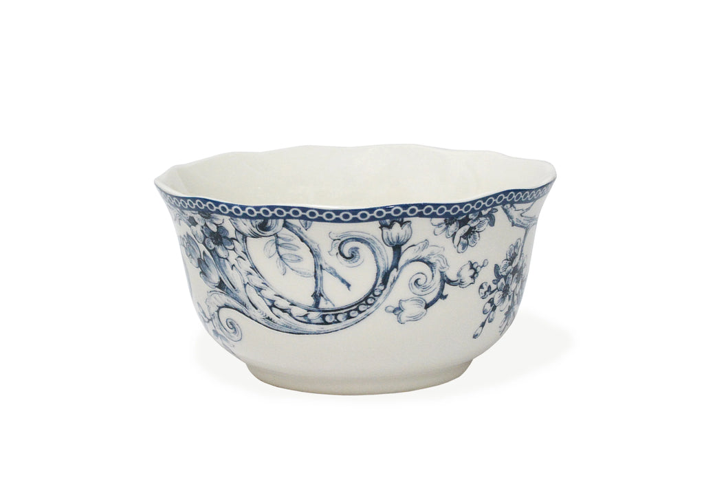 Blue Toile Porcelain Dinnerware Set, 16-Piece G2070