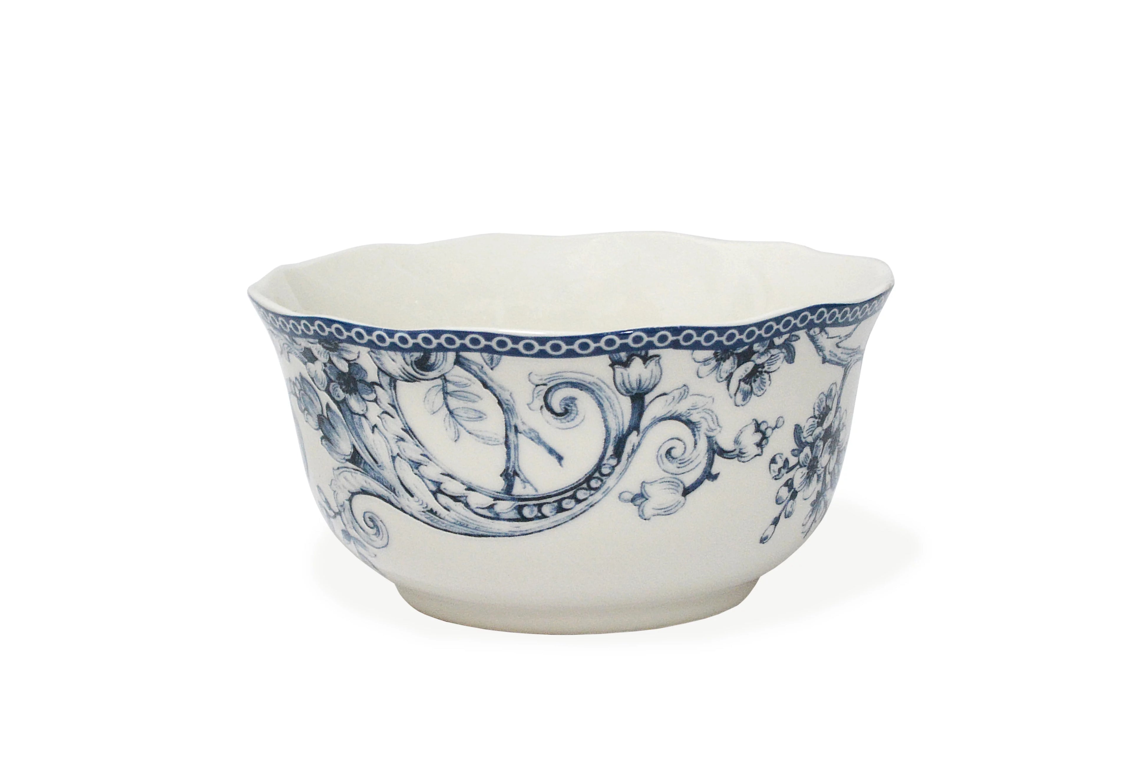 Blue Toile Porcelain Dinnerware Set, 16-Piece G2070