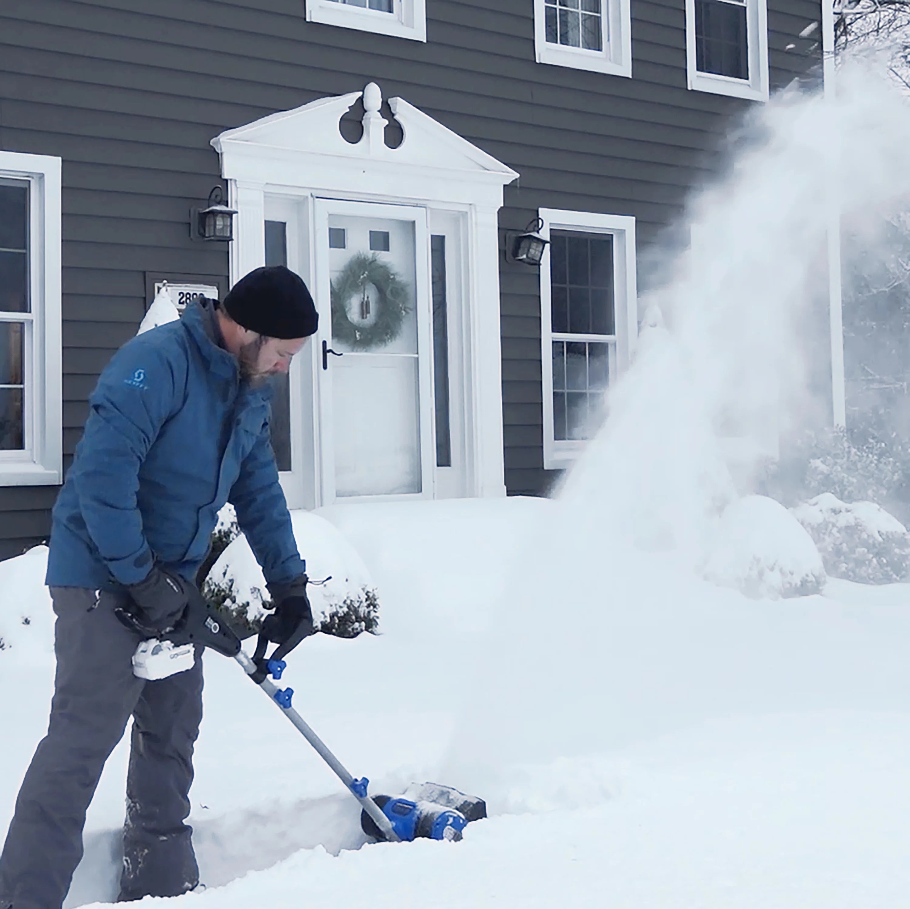 Cordless Snow Shovel with Battery and Charger Z5673
