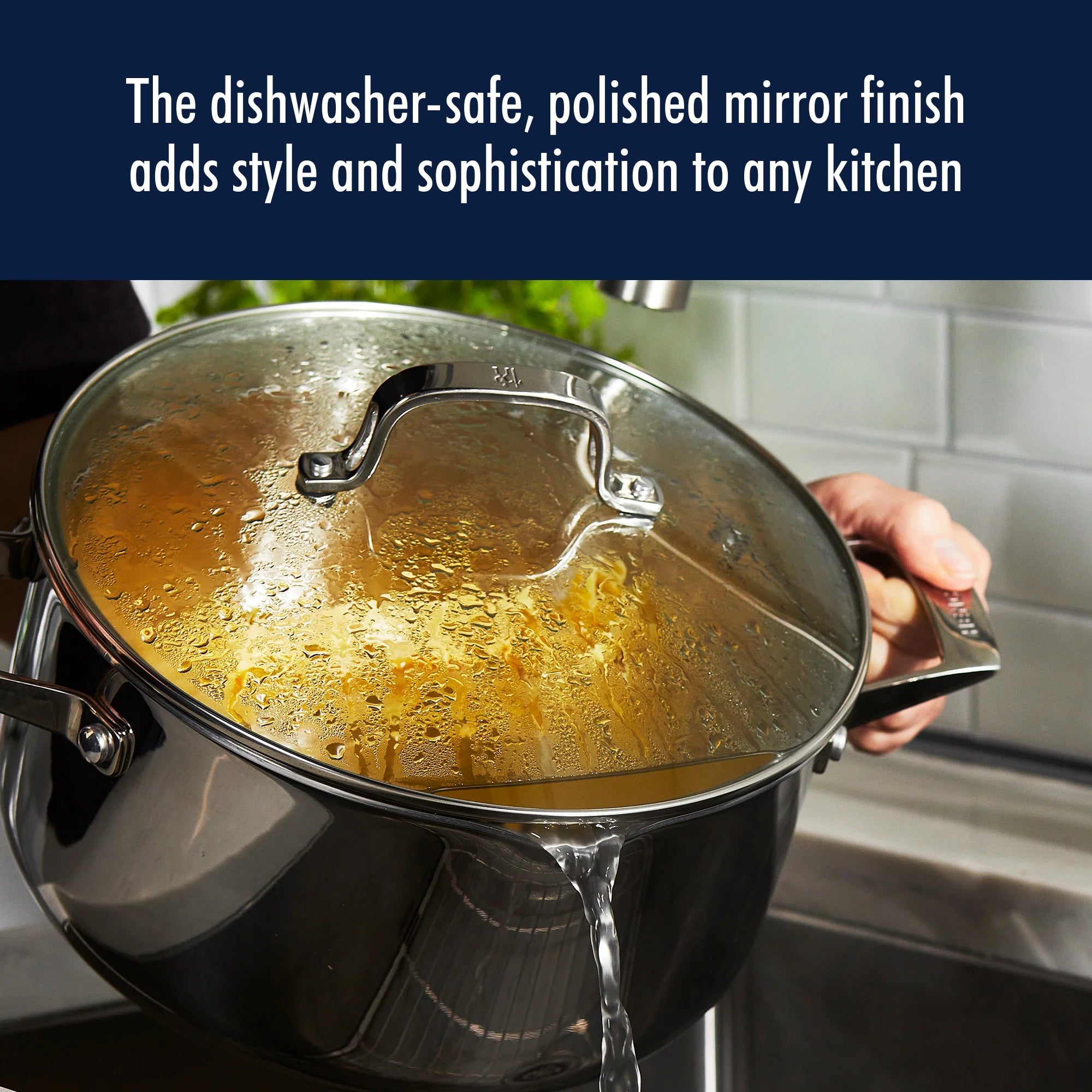 Stainless Steel Dutch Oven with Lid U1139