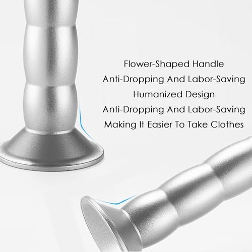 Pull Down Closet Rod, Extendable Wardrobe Organizer Rack X243