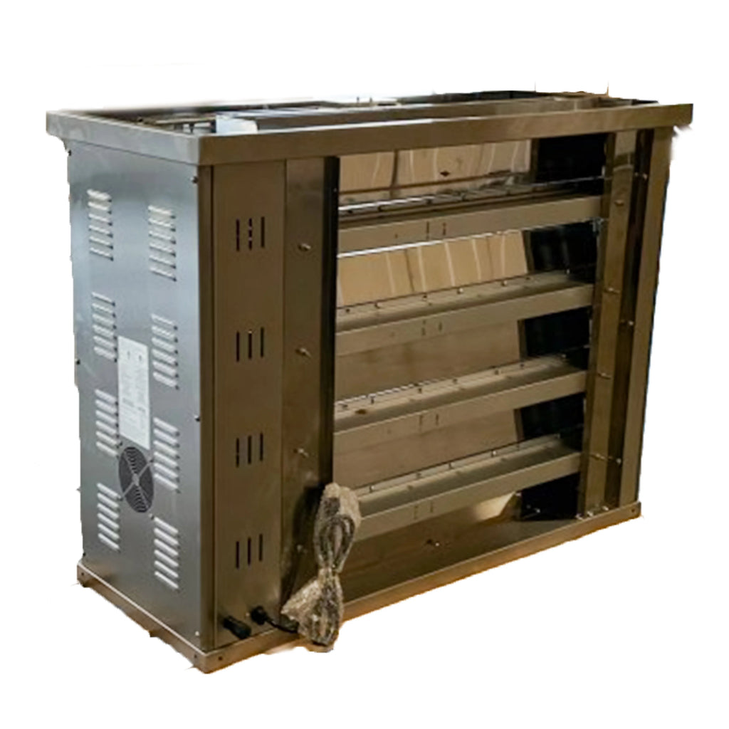 84,000BTU Natural Gas Rotisserie Grill with Auto Rotating Skewers C3322