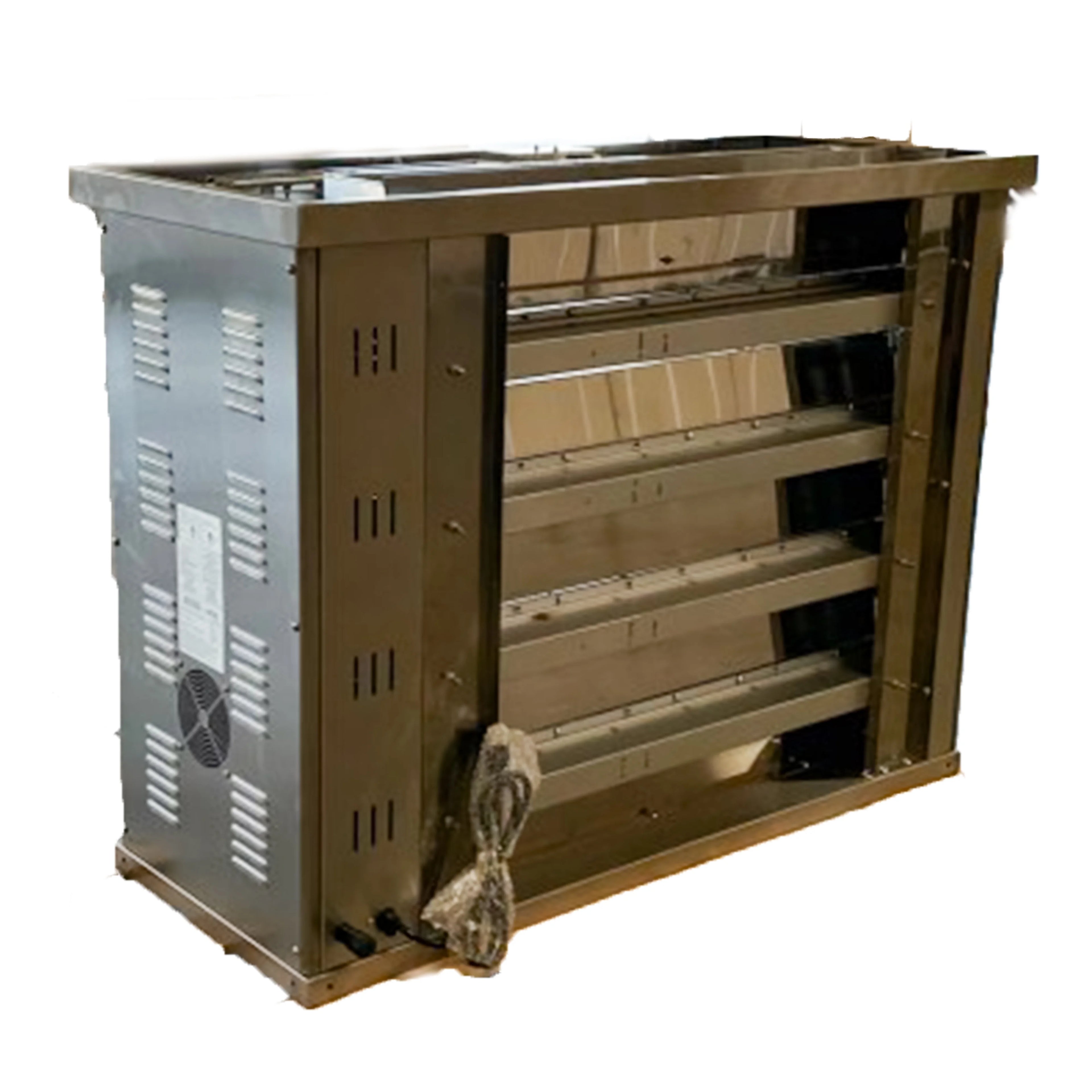 84,000BTU Natural Gas Rotisserie Grill with Auto Rotating Skewers C3322