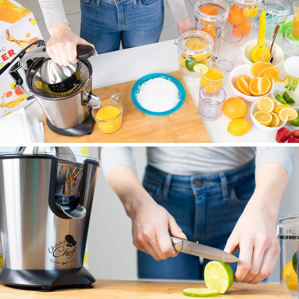 Electric Citrus Juicer with Anti-Drip Press, 300W X620