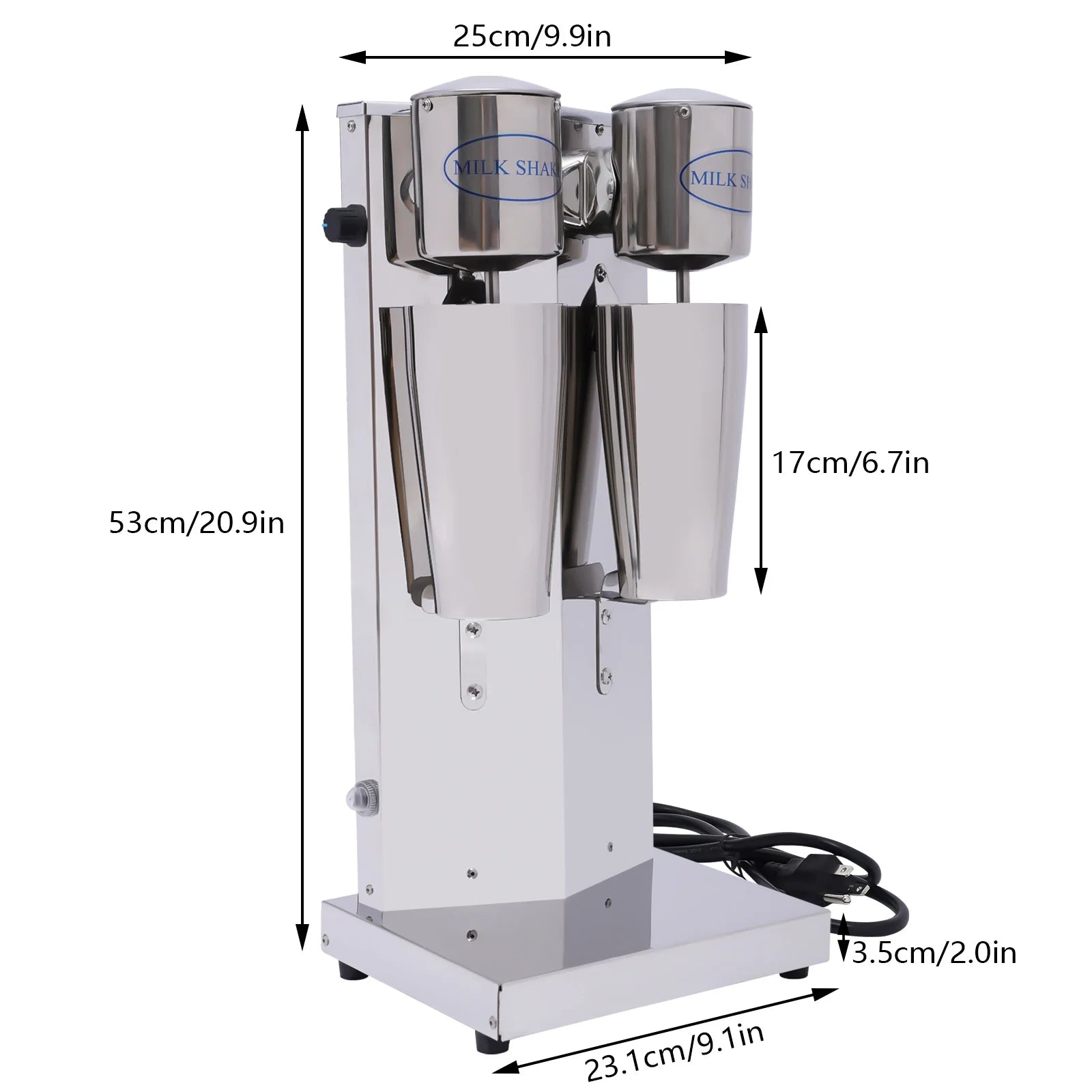 Double Head Milkshake Machine for Commercial Use K2412