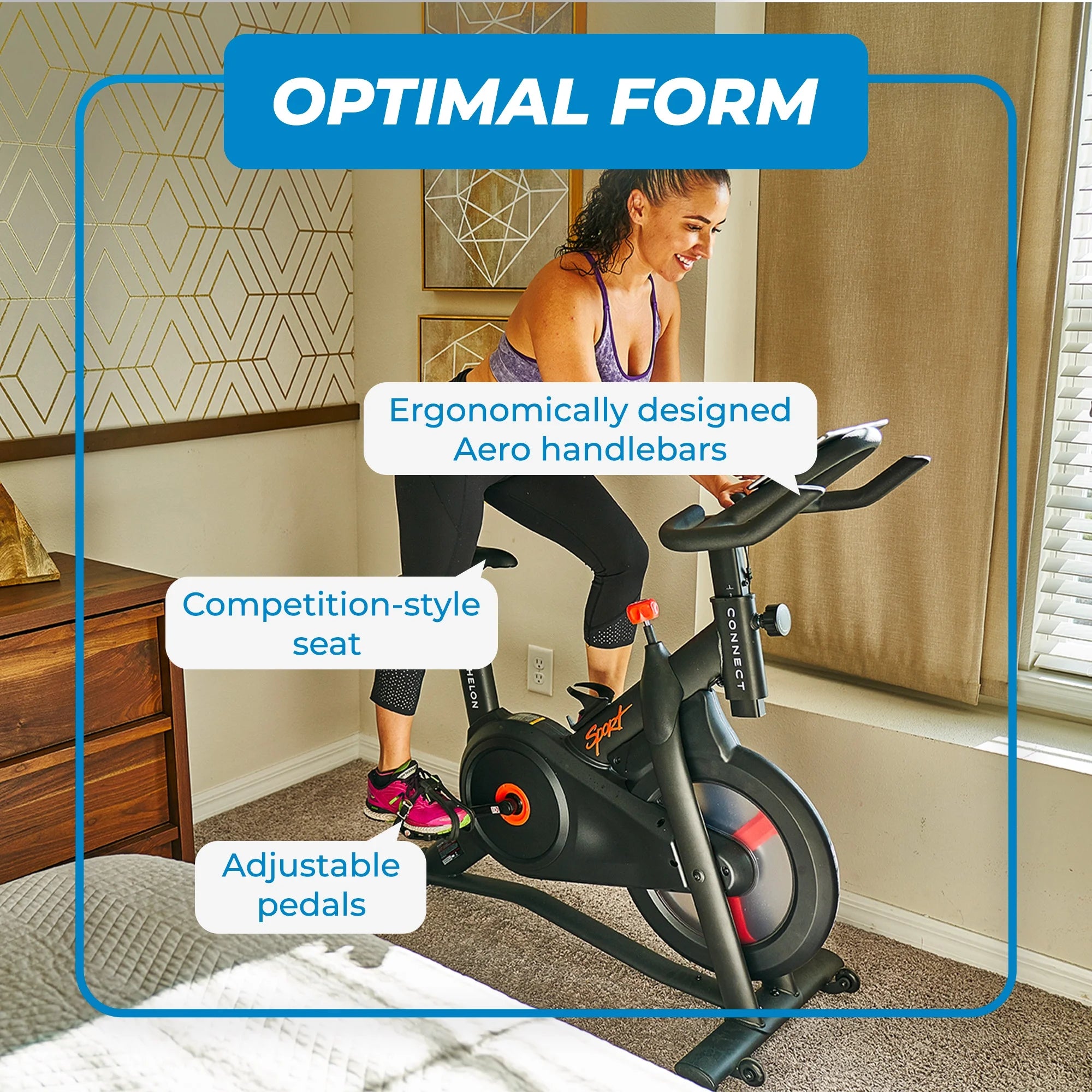 Indoor Cycling Exercise Bike T3799