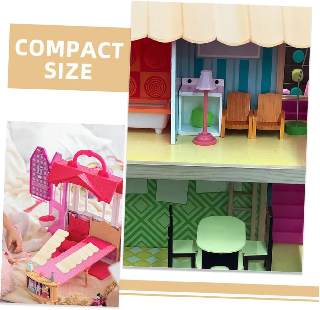 Miniature Dollhouse Roof Tiles for Pretend Play Y932196