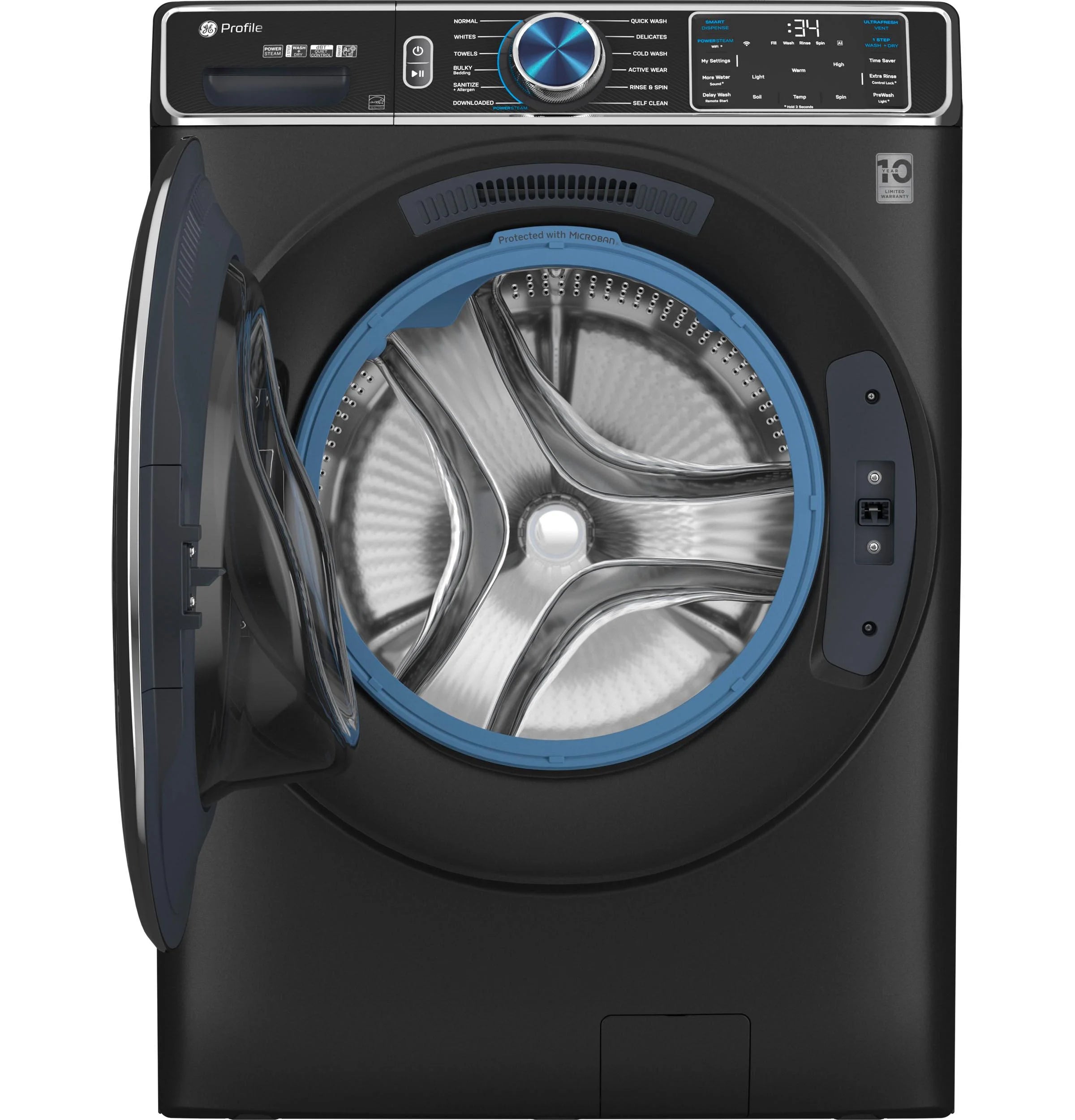 Front Load Washer Gray D1146
