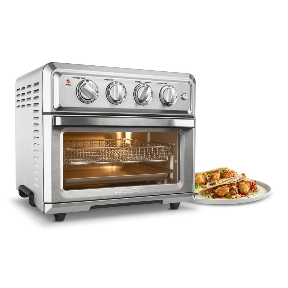 Convection Toaster Oven Air Fryer with Light, Silver V915
