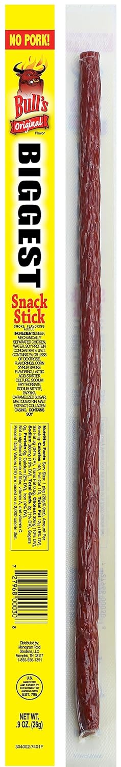 Beef and Chicken Snack Sticks, 24 Count Box E25940