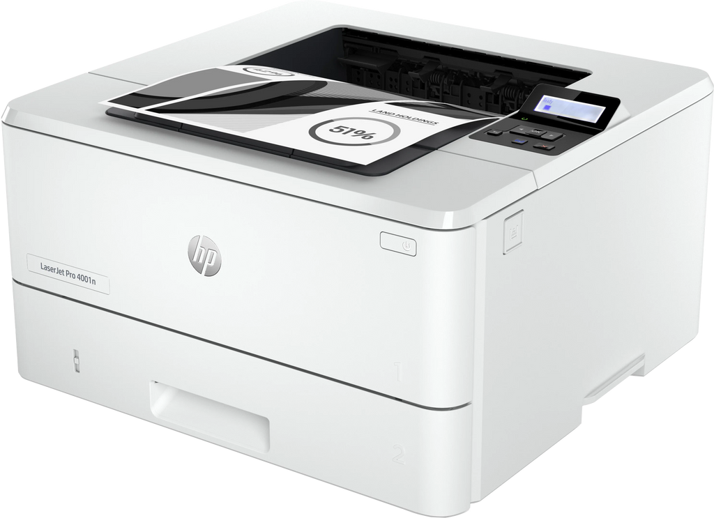 Monochrome Laser Printer with Ethernet and USB Connectivity H445428