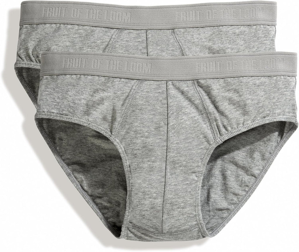 Men's Classic Sport Briefs 2-Pack White R8425