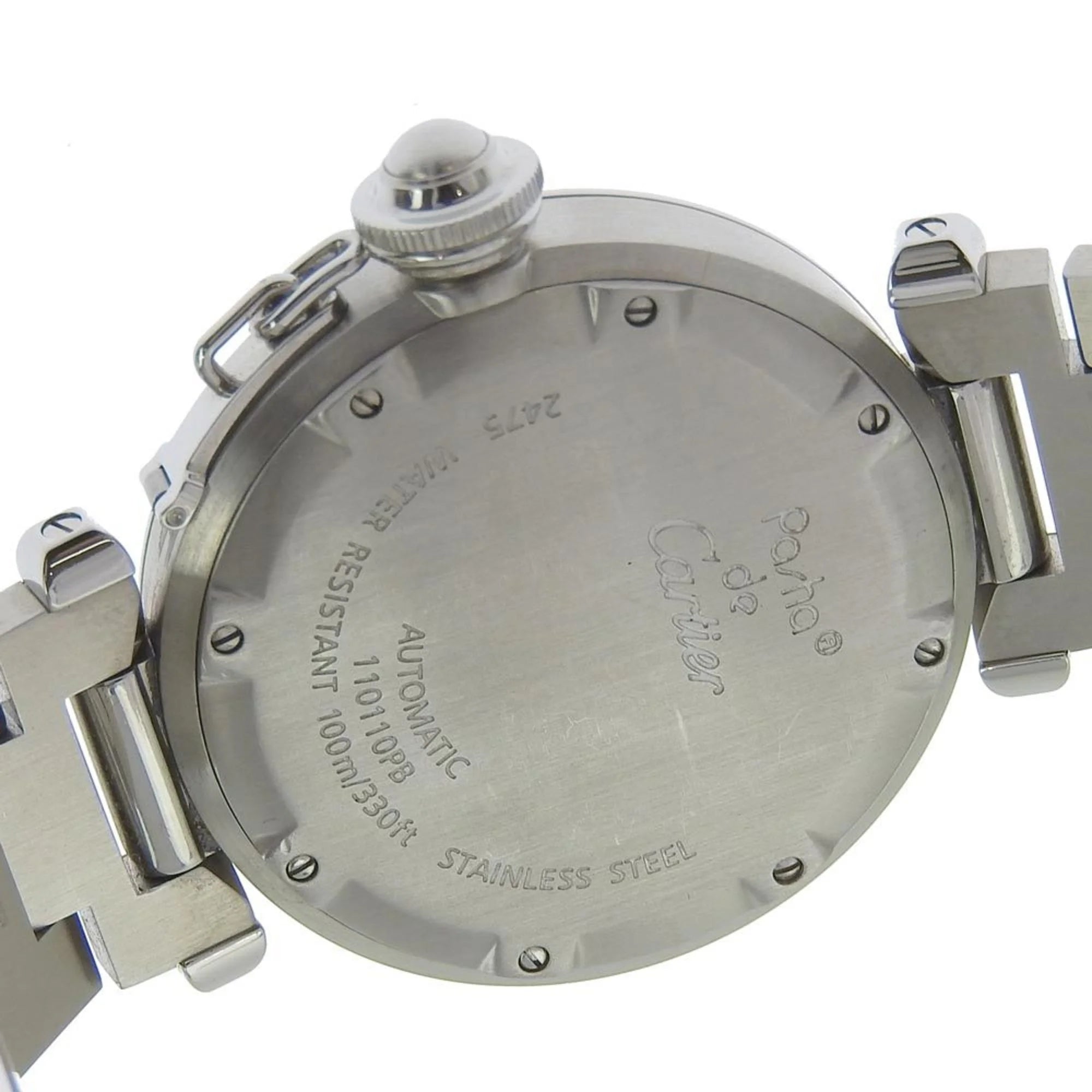 Men's Automatic Stainless Steel Watch with Navy Dial C397544