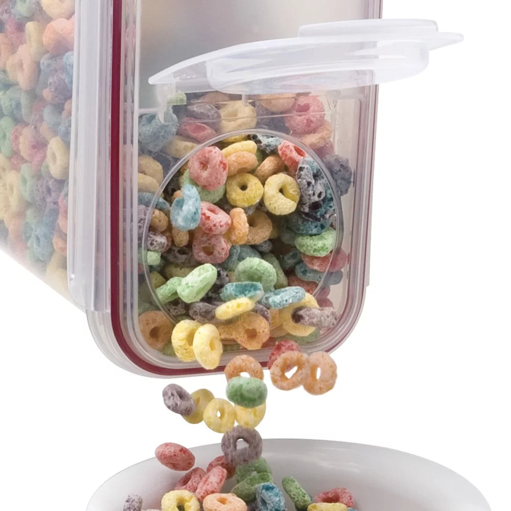Dry Food Storage Container 6 Qt Clear 3-Pack W6871