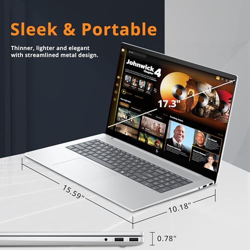 17.3" FHD Touchscreen Laptop, Intel Core i7, 64GB RAM, 1TB SSD M266