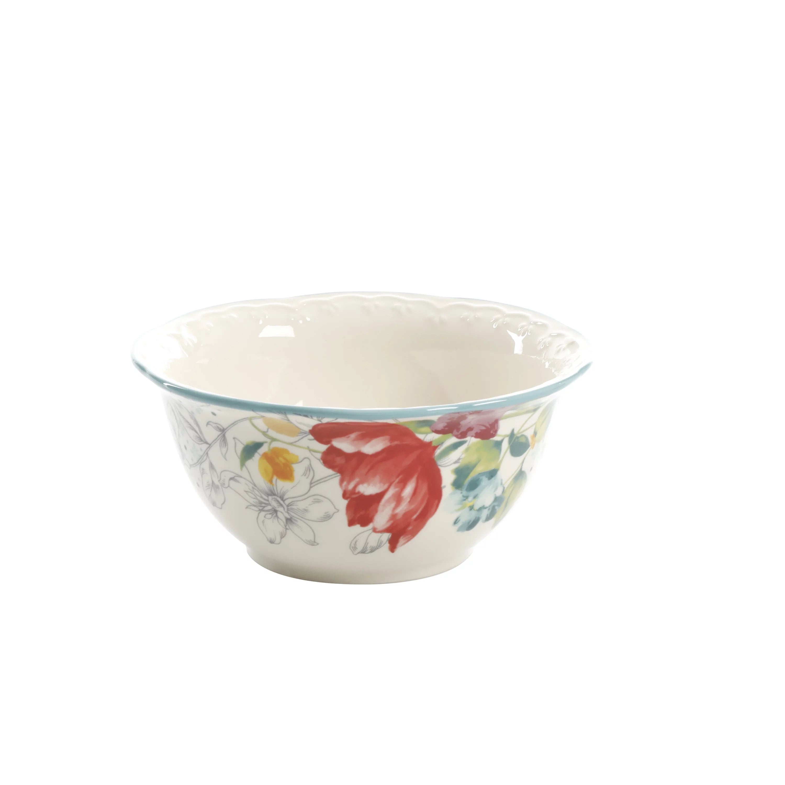 White Ceramic 12-Piece Dinnerware Set X59482