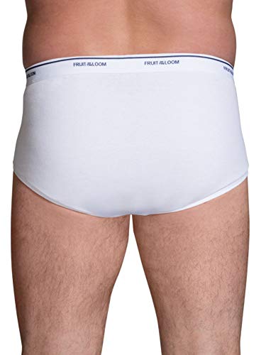 Men's 6-Pack Classic White Brief W65878