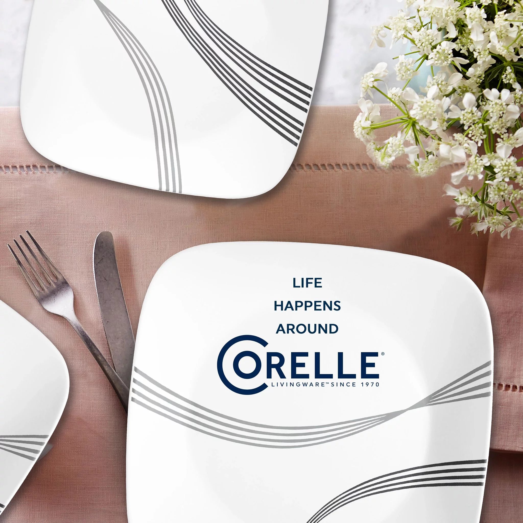 16-piece Dinnerware Set, Service for 4 L418599