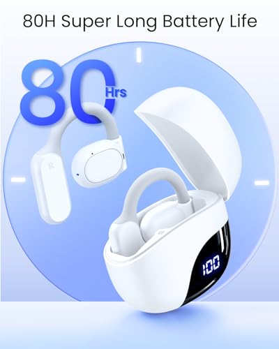 Open Ear Wireless Earbuds with Earhooks for Running Workout R640