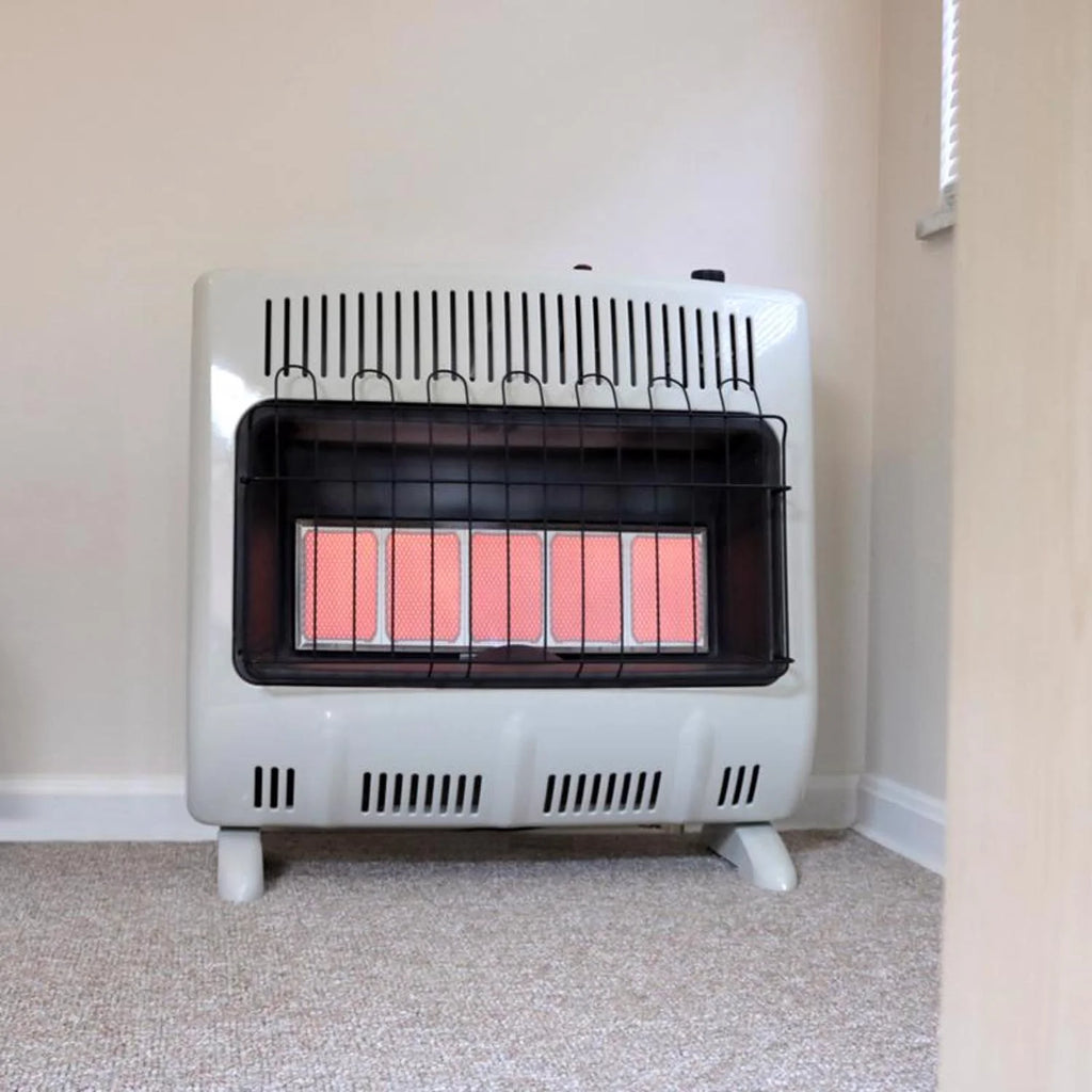 Radiant Propane Heater 30000 Btu/h for 1000 sq ft Y394