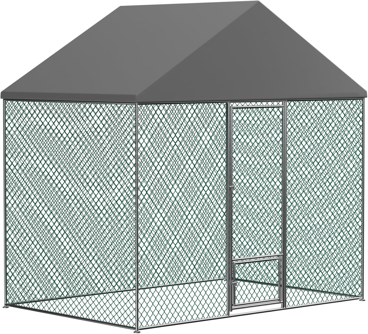 Walk-in Chicken Coop Run with Waterproof UV-Proof Cover M5799