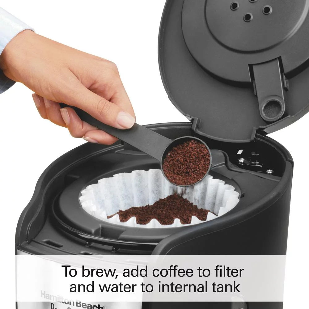 12 Cup Coffee Maker with Internal Storage Z474439