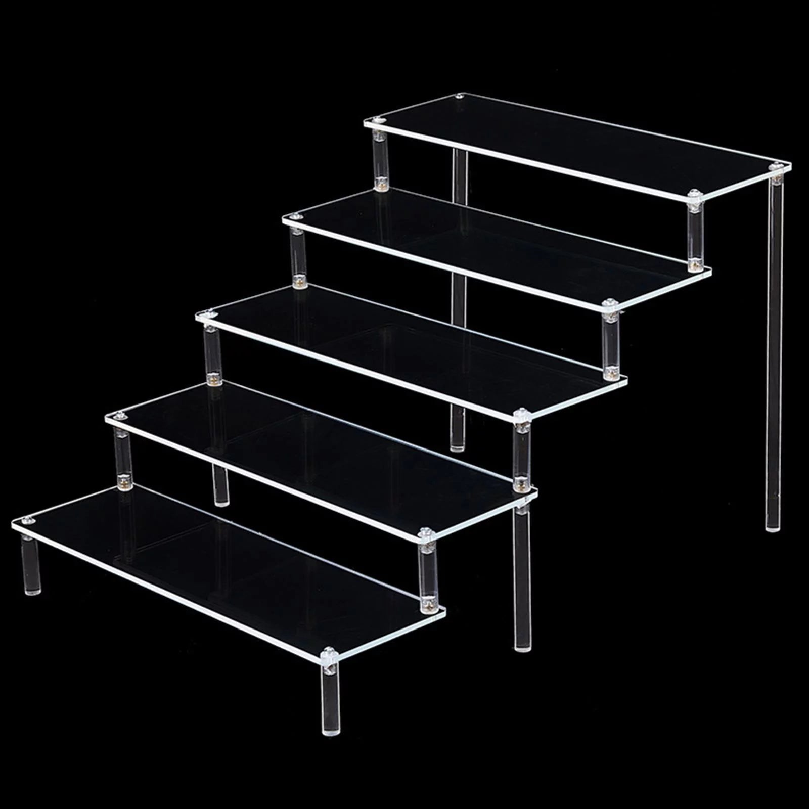 Acrylic Display Riser Shelf, 5 Tier L996768