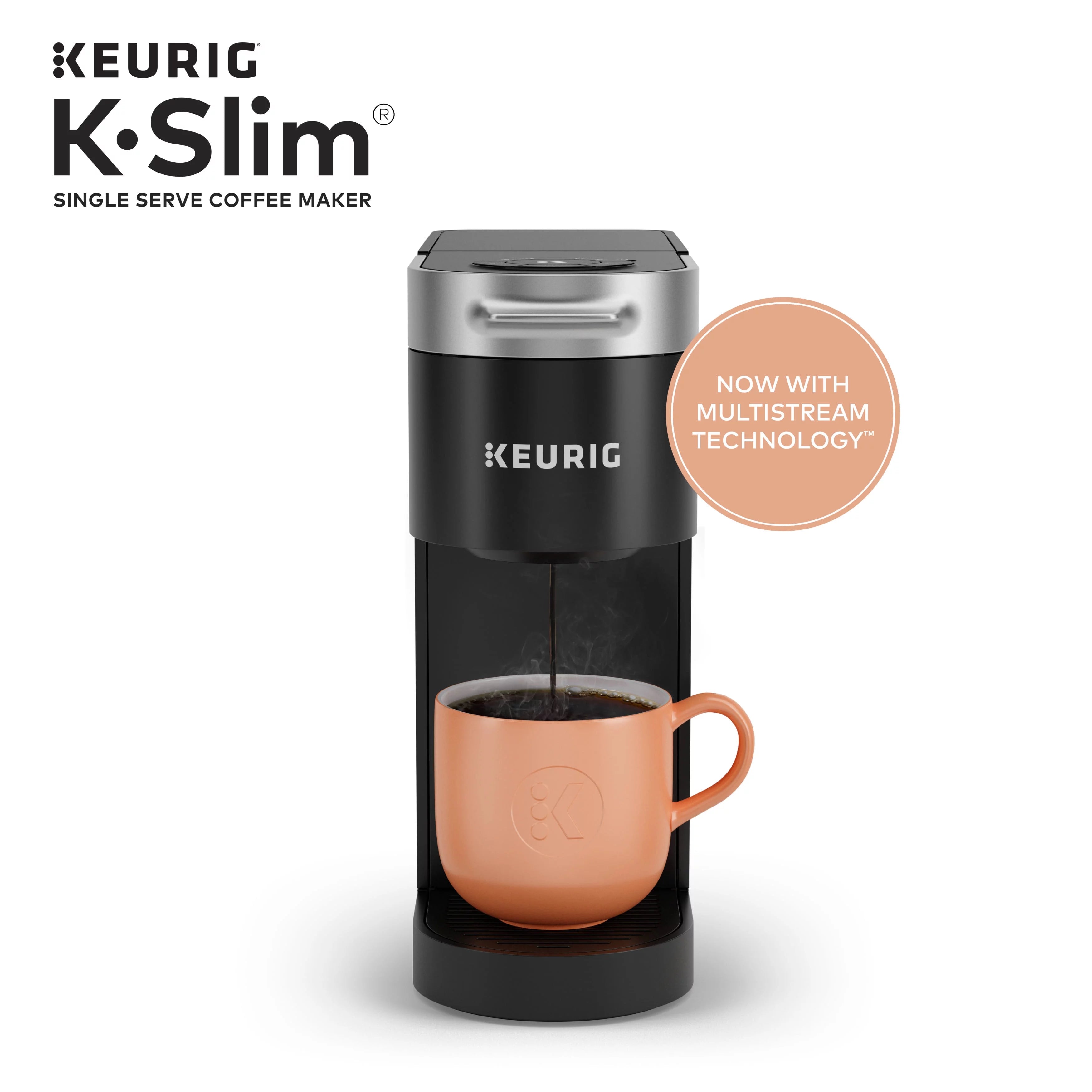 Single Serve K-Cup Pod Coffee Maker, Black I6969
