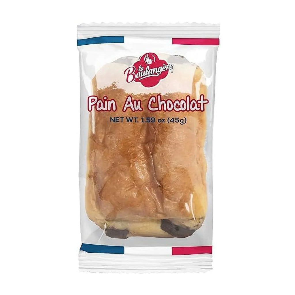 Chocolate Croissants, Individually Wrapped, 16-Count (Pack of 2) B50195